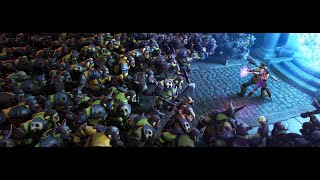 [4K] OMD2 \ Level 9 - Passages @ Nightmare 5 Skulls 100% Walkthrough Orcs Must Die 2 Guide