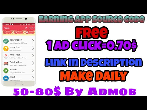 Android studio source code of high quality Earning App free