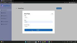 NexaFlow Page
