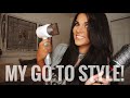**GOT DELETED BUT ITS BACK!** HOW TO: Blowout Your Hair! My GO TO Hairstyle
