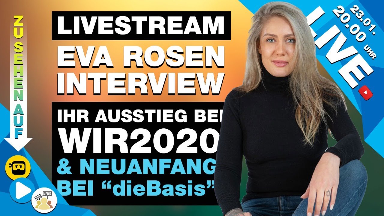 🔴 LIVE | EVA ROSEN im Interview | Jetzt bei 