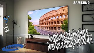 Troubleshooting Guide: Fixing Stuck or Frozen Apps on Samsung Crystal UHD 4K TV screenshot 4