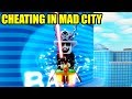 CHEATING with the LASERBLADE | Roblox Mad City