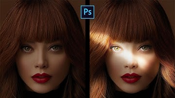 Sun Rays Effect in Photoshop | Photoshop Light Effect on Face