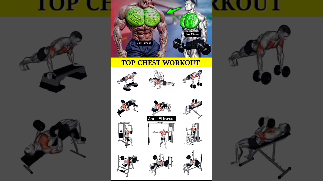 Chest Workout at Home | Get Bigger Chest Fast | Pushups & Dumbbell Routine | UpperBody #chestworkout