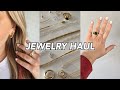 JEWELRY HAUL! gorjana, ana luisa, mejuri & miranda frye! truly jamie 2022