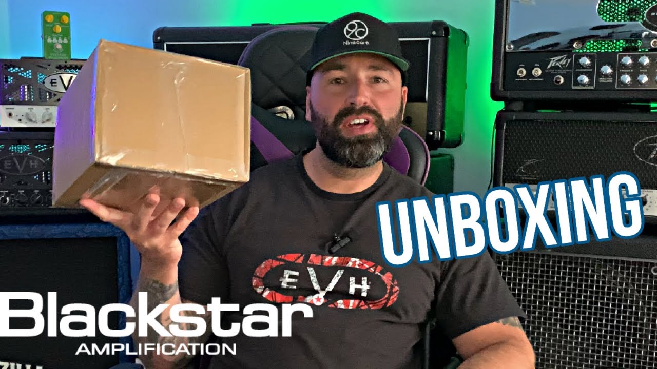 BLACKSTAR AMPS SENT ME A PACKAGE,FIRST IMPRESSIONS & UNBOXING,WHAT IS POND 5?