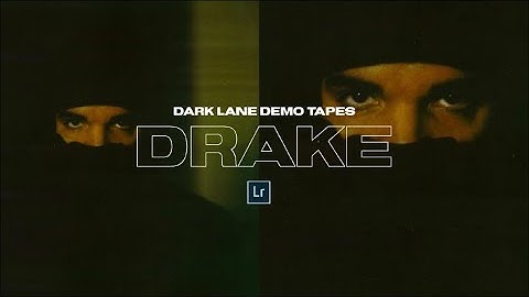 How to edit your pictures like DRAKE DLDT Album Cover + Lightroom Mobile Preset DNG File