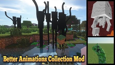 Minecraft 1.16.5 - Better Animations Collection Mod