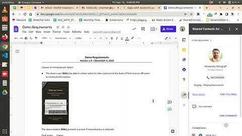 Docs Addon Scopes Verification