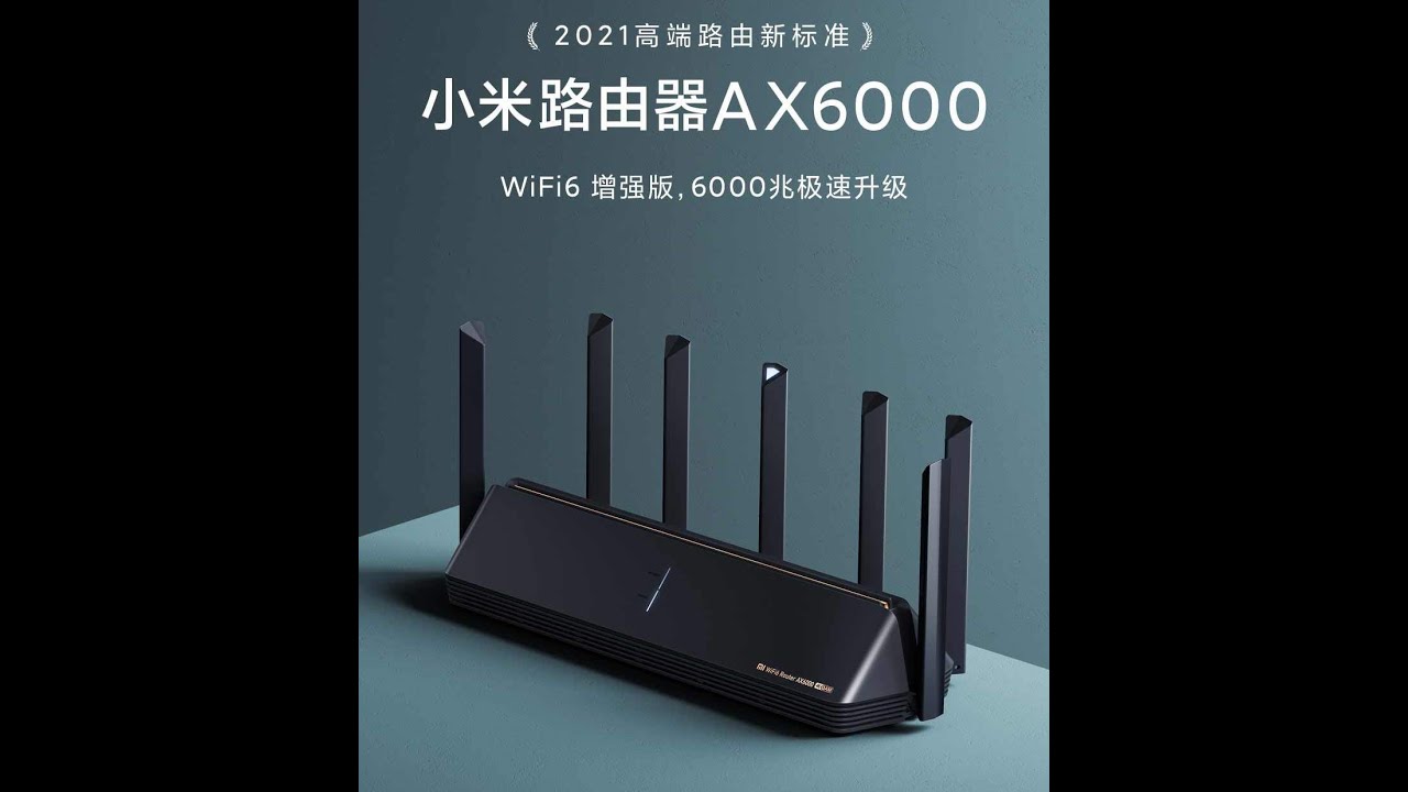 Xiaomi Ax6000 Wi Fi