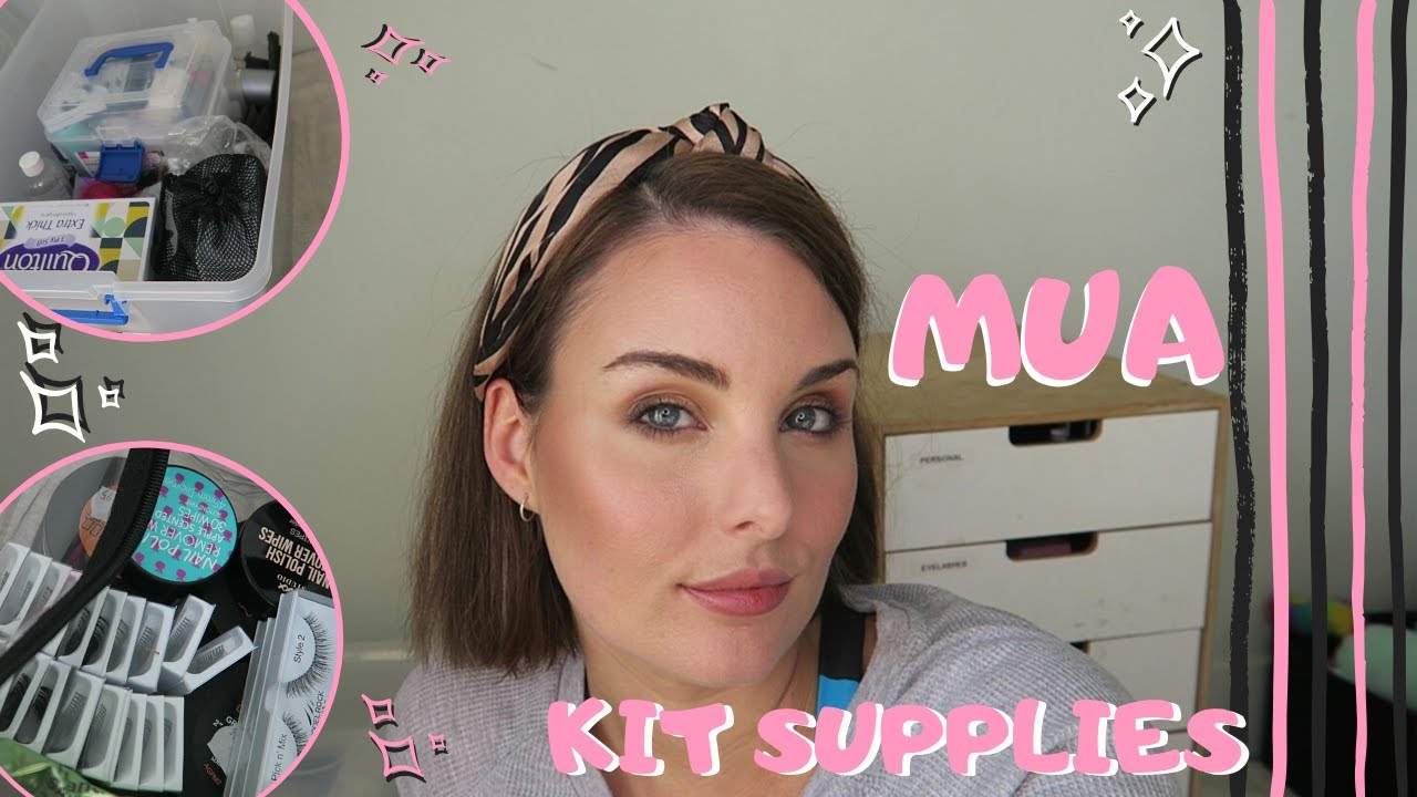 HOW I ORGANISE MY KIT SUPPLIES for my Pro Makeup Kit Extra products