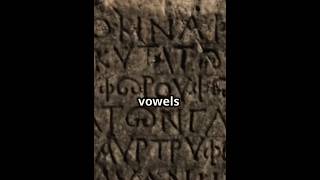 The Alphabet's Mysterious Origins: A Global Journey  #alphabet #writing #history