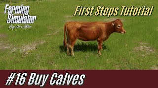Farming Simulator SE: Buying Calves | Tutorial - First Steps #16