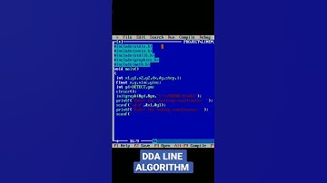 How to Draw Line In C Programming??? 😱✨🔥#shorts #youtubeshorts #computergraphics #cprogramming