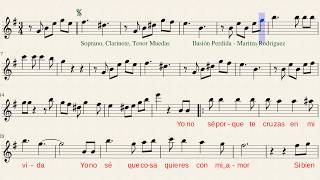 Video thumbnail of "Vals Ilusion Perdida - Bb Instrument Sheet Music"