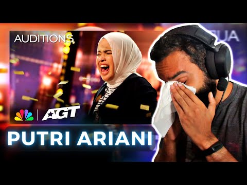 Putri Ariani&#39;s Golden Buzzer REACTION!!! (Simon Cowell) | America&#39;s Got Talent (AGT)