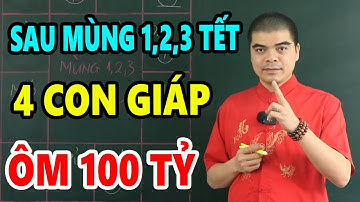 5 Con Giáp Này Sau Mùng 3 TẾT Âm Lịch 2024 TRÚNG SỐ CỰC ĐẬM, ĐỔI ĐỜI GIÀU SANG, Tiền Vàng Ngập Két