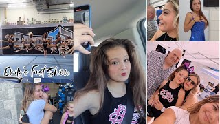 EMILY'S FIRST  CHEER SHOWCASE / EMOTIONAL DAY  | VLOG#1474
