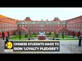 Report chinese students made to sign loyalty pledges to ccp before going to sweden  wion