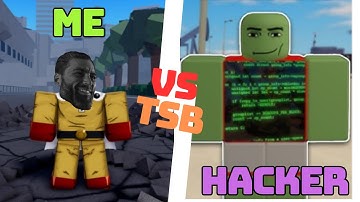 Making a Hacker RAGEQUIT in The Strongest Battlegrounds..💀