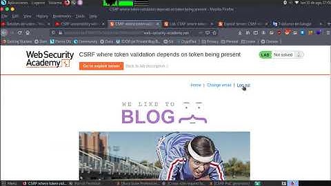 CSRF where token validation depends on token being present