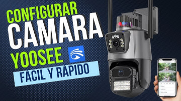 CAMARA YOOSEE | COMO CONFIGURAR FÁCIL Y RÁPIDO 100% SEGURO 2024