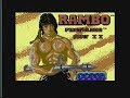 RAMBO II (C64 - FULL GAME + FULL SOUNDTRACK)