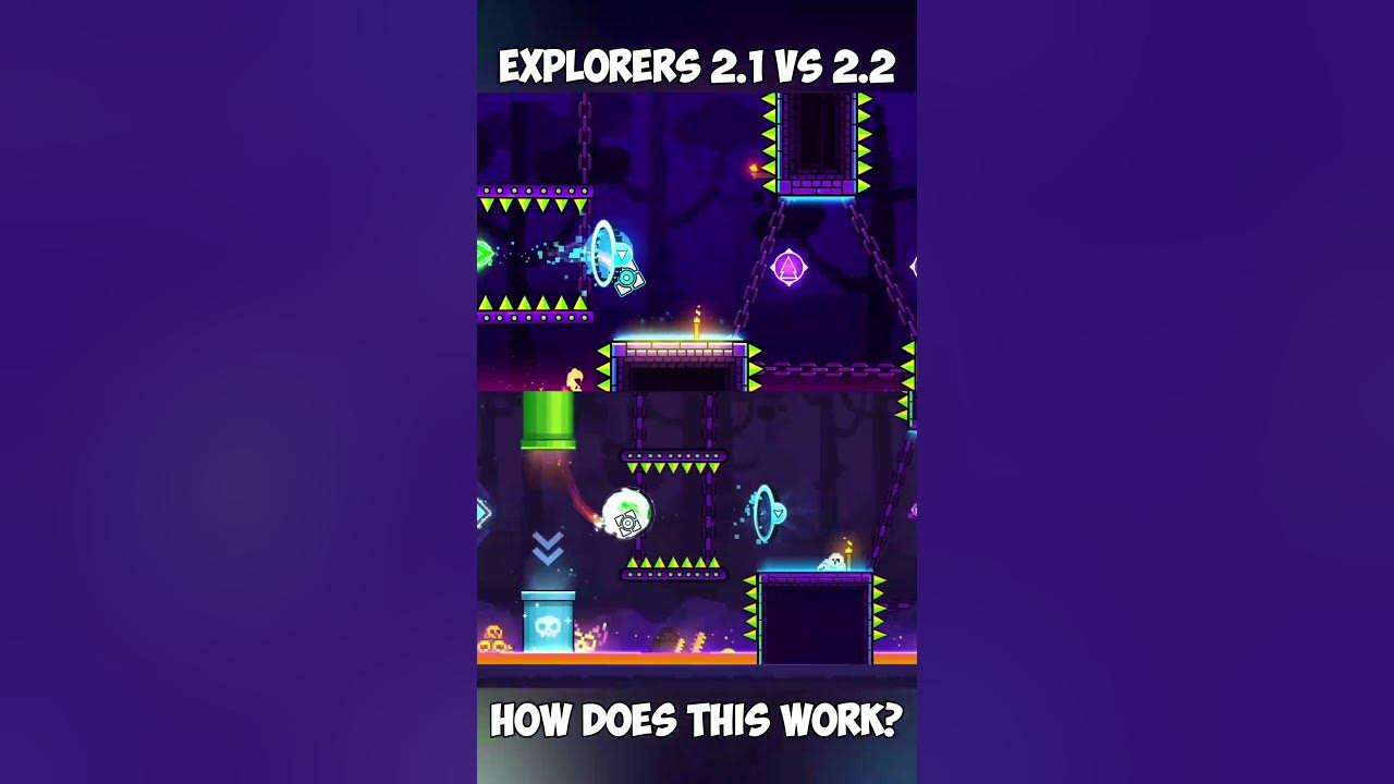 Explorers: 2.1 vs 2.2 #shorts