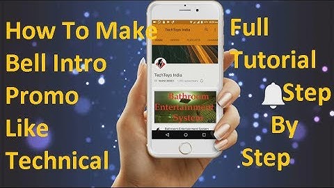 How To Make Subscribe bell Intro Like Technical Guruji |  Hindi