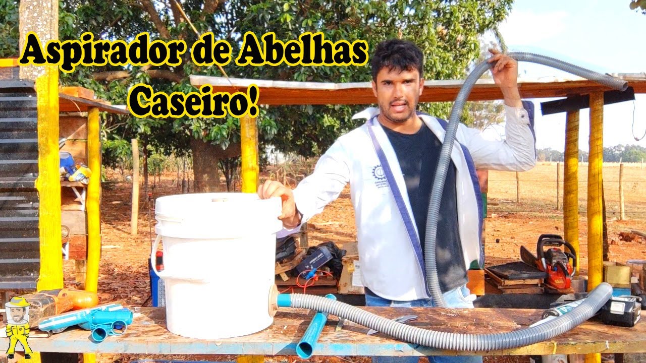 ASPIRADOR DE ABELHAS APIS, TENHA MELHOR APROVEITAMENTO EM SUAS TRANSFERÊNCIAS | CRIANDO ABELHAS!