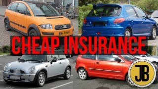 Top 10 CHEAPEST First Cars With CHEAP INSURANCE For 17YearOlds & Students (UNDER £1,000)