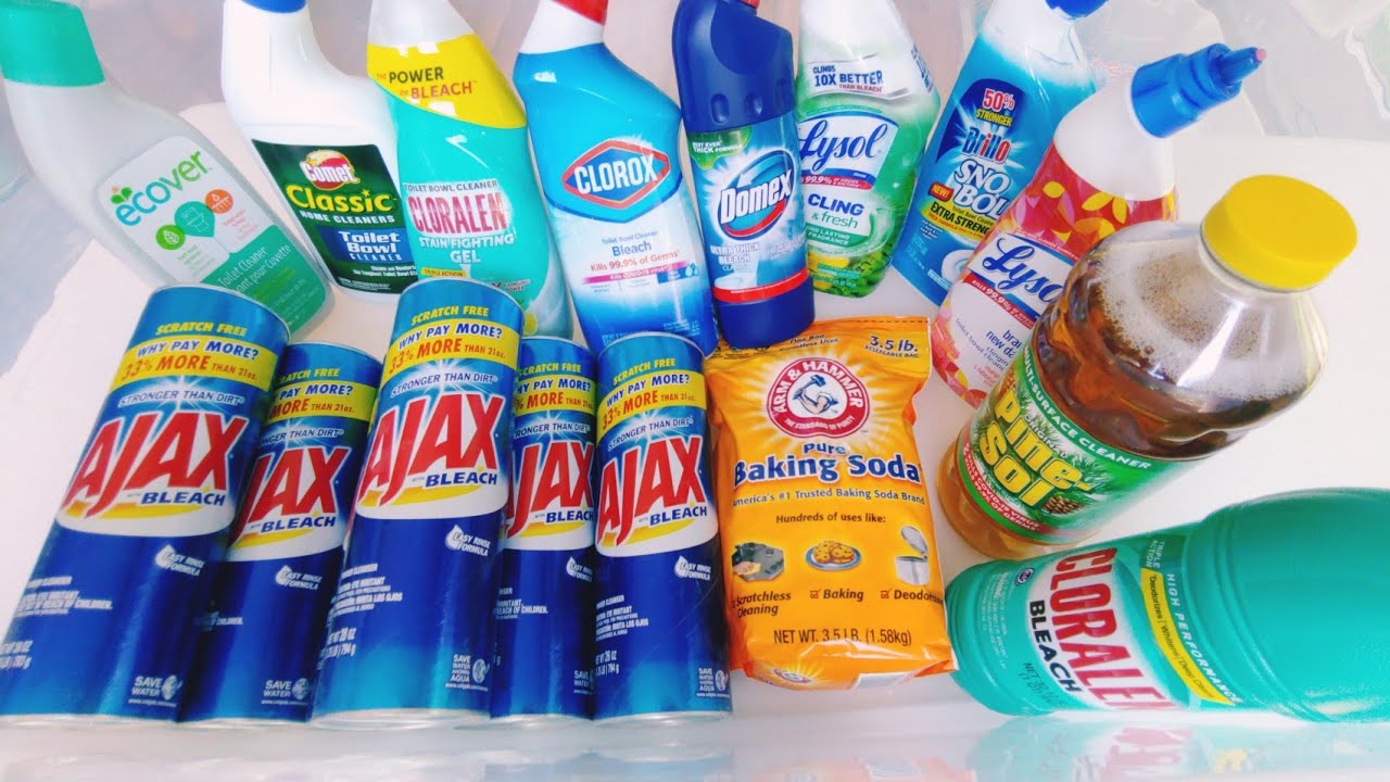 Cleaning Product Overload ASMR