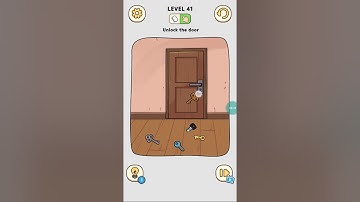 Brain over Genius IQ test level #41 walkthrough solution