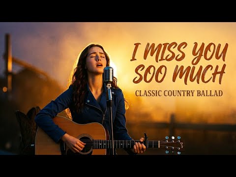 I Miss You So Much - Golden Lace Ballads | Classic Country Ballad | Lyric Video
