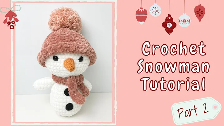 Easy Crochet Snowman Tutorial | Free Christmas Pattern for Beginners