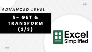 Power Query Data Shaping & Transformation | Advanced Excel in Arabic | تحويل البيانات إكسل بالعربي