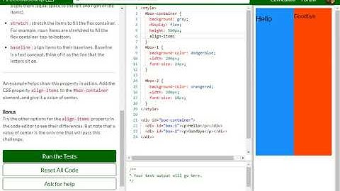 CSS Flexbox Align Elements Using the align items Property free code camp   Dani