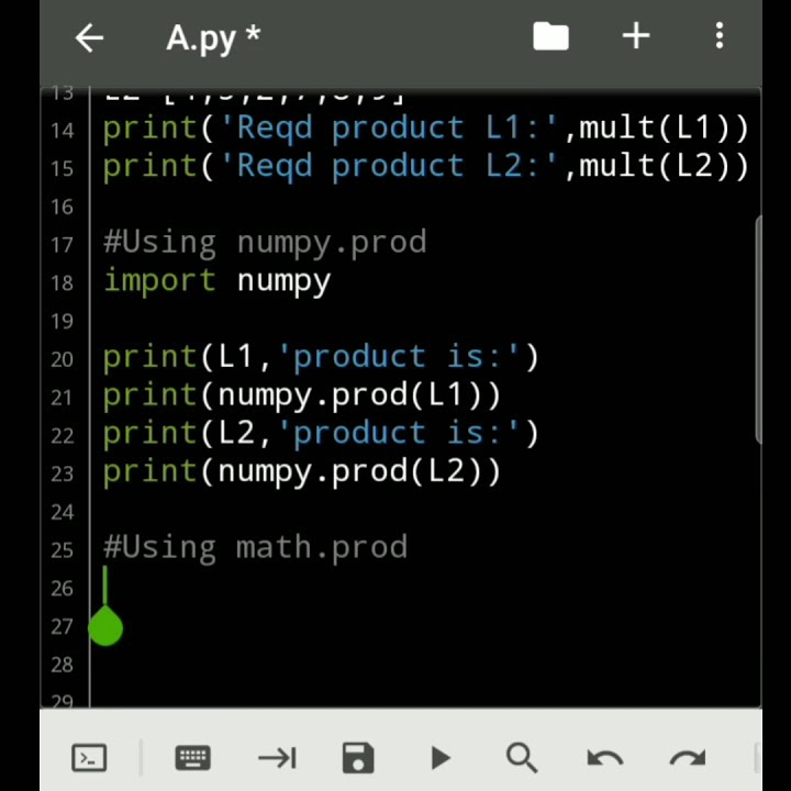  multiply all elements of a list in multiple ways in python youtube