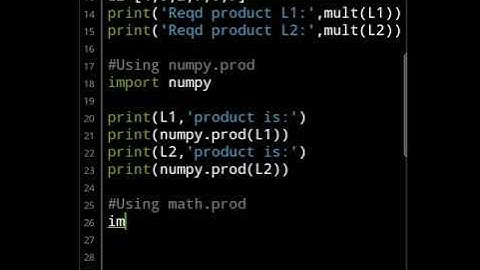 #Multiply all #elements of a #list in multiple ways in #Python
