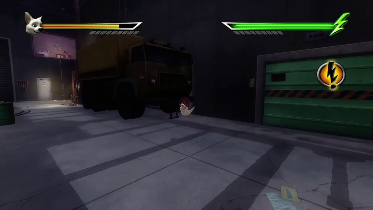 Disney Bolt - Practicing Heavy Aerial Turn Arounds (Exploit)