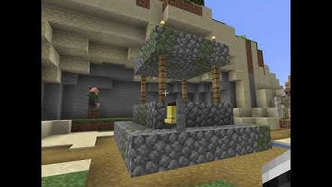 Minecraft 1.17 java seed: Spawn near island with village #shorts