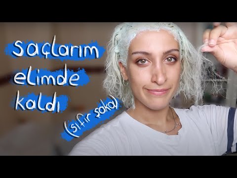 Evde Saç Yakmak 🙃 | Gri Saç Yine Can Aldı...