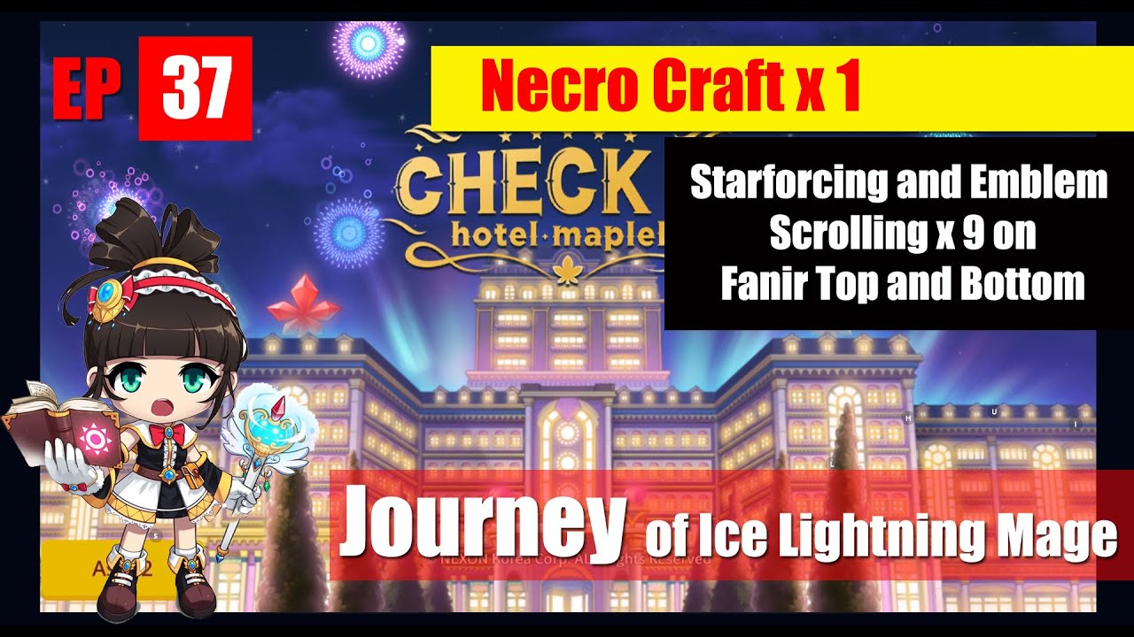 Maplestory m - Over $200 Emblem Scrolls spend and Necro Craft Today EP ...