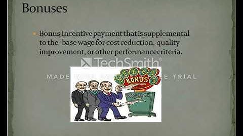 Performance Incentives Part 1