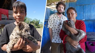 Las curiosas mascotas de la gente de la selva amazónica | ¿Cómo viven?