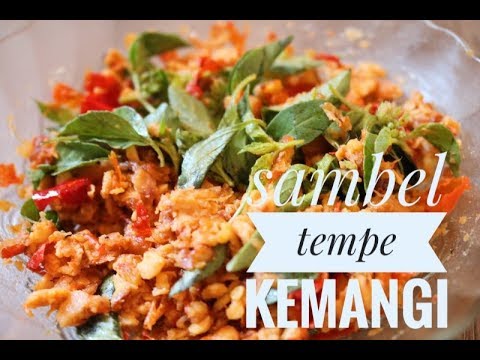 sambel-tempe-kemangi-||-resep-rumahan-sederhana||makanan-viral