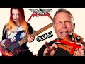10 HEAVY Metallica RIFFS ... but CLEAN!