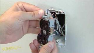 how to replace a standard electrical outlet for dummies