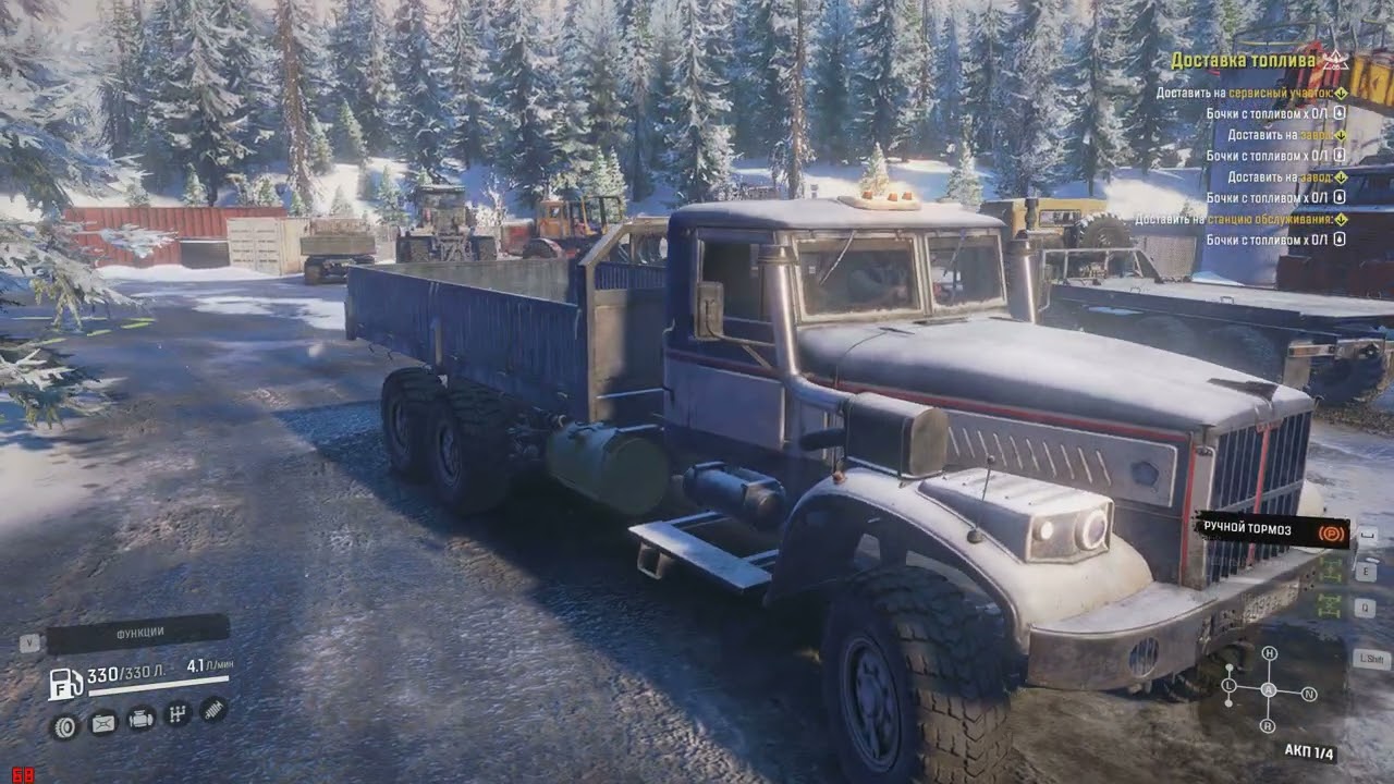 SnowRunner 2026 КРАЗ 255